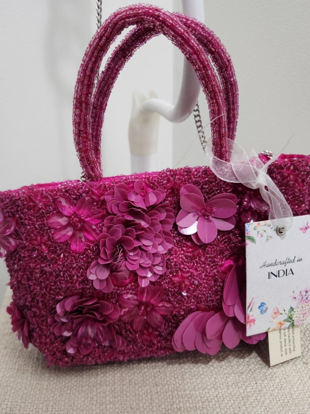 Beaded purse